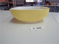 Yellow Square Pyrex Bowl
