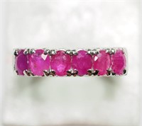 8R- sterling silver ruby (1.80ct) ring -$1,250