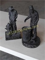 2 Michael Garman Statues
