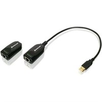 IOGEAR USB 2.0 Extender Over Cat5 5E 6 Adapter