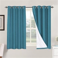 H.VERSAILTEX 100% Blackout Curtains for Bedroom Th