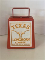 TX. Longhorns Cowbell