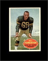 1960 Topps #58 Bill Forester EX to EX-MT+