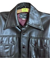 Val Cassi Original Faux Leather Jacket L