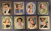 MOVIE STARS: 16 x GARBATY Tobacco Cards (1934)