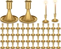 Tioncy Gold Taper Candle Holder Bulk Metal Candles