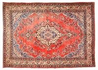 Persian Hamadan carpet, approx. 8.9 x 12.3