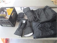 gloves, mitts, pants
