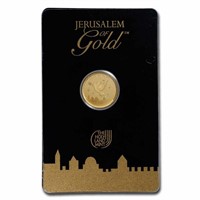 2023 1/10 Oz Gold Holy Land Dove Of Peace (assay)