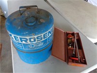 Vintage Kerosne Can & Gun Cleaning Kit