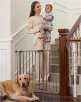 N2023  Ophanie Baby Safety Gate 30 Tall Brown