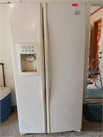 GE profile Arctica upright refrigerator /