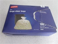 large clear bags