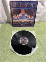 Styx Paradise theater LP with hologram