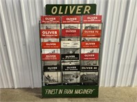 Oliver "Finest in Farm Machinery" Literature Rack