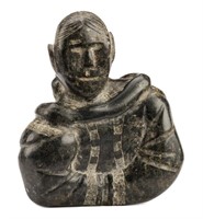 Possibly QAQAQ (KAKA) ASHOONA, INUIT, Bust of a Wo