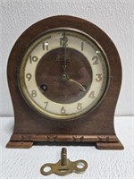 Vintage welly clock with the key