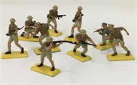 Group Of Deetail England Toy Soldier Figurines