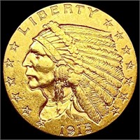 1915 $2.50 Gold Quarter Eagle CLOSELY