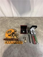 Green Bay Packers watches, replica Super Bowl ring