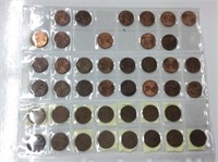 Plastic Coin Insert Sheet 42 U S A Lincoln Coins