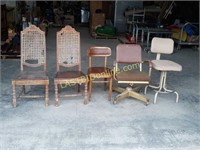 5 Assorted Chairs