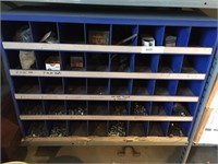 40 Compartment Hardware  Bin and Contents
