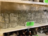 Nestlé glass, coffee mugs - large group,