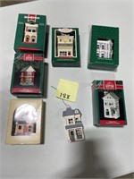 7 Christmas Ornaments Lot - Hallmark