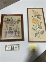 Antique Cross Stich with Frames