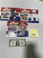 BEANIE BABIES:  Collectible American Trio