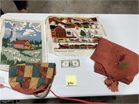 Antique Cross Stitch, Table Runner, Etc