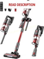 Fykee Cordless Vacuum Cleaner  85 000RPM  Deep Red