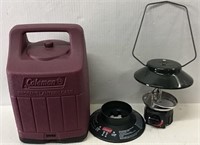 COLEMAN PROPANE ELECTRIC IGNITION LANTERN IN CASE