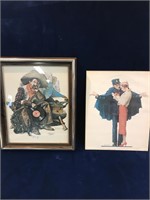 Norman Rockwell     2 Lithos 8 “ by 10 “