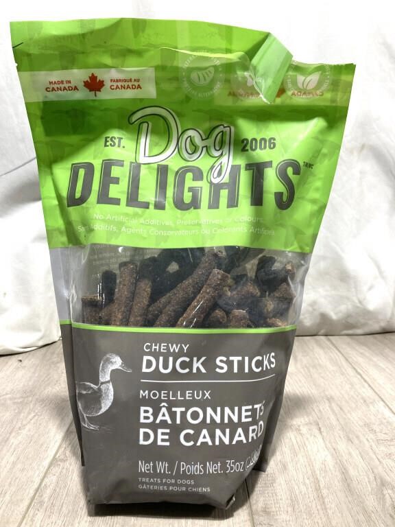 Dog Delights Chewy Duck Sticks (open Item)
