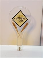 CAMERON'S 'DARK 266' BEER TAP HANDLE 8"