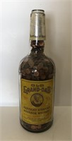 PENNIES- Huge Bourbon bottle full of Pennies