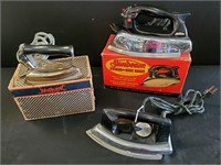 (3) Nice Vintage Irons
