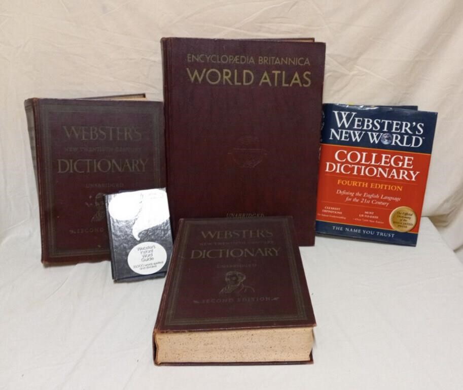 Encyclopedia Britannica World Atlas, Websters