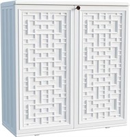 Mrossa Indoor Outdoor Storage Cabinet Waterproof