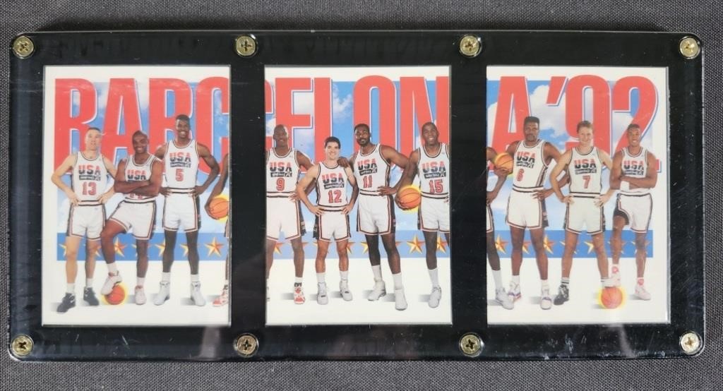 USA Basketball '92 Barcelona Team Cards