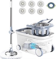 Spin Mop Bucket Deluxe 360 Spinning