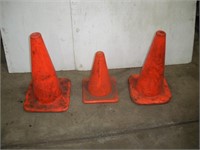Safety Cones  18 inches tall