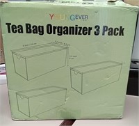 3pk Tea Bag Organizers