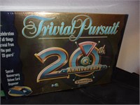 Trivia Pursuit 20th Anniversary game