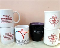 Collection of Centre Wellington coffee mugs