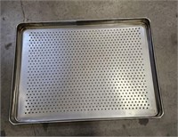 APPROX. 34 S/S PERFORATED DRYING TRAYS