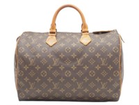 Louis Vuitton Monogram Speedy 35 Handbag