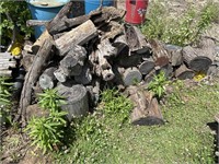 Stack of Small/Medium Tree Stumps and Logs